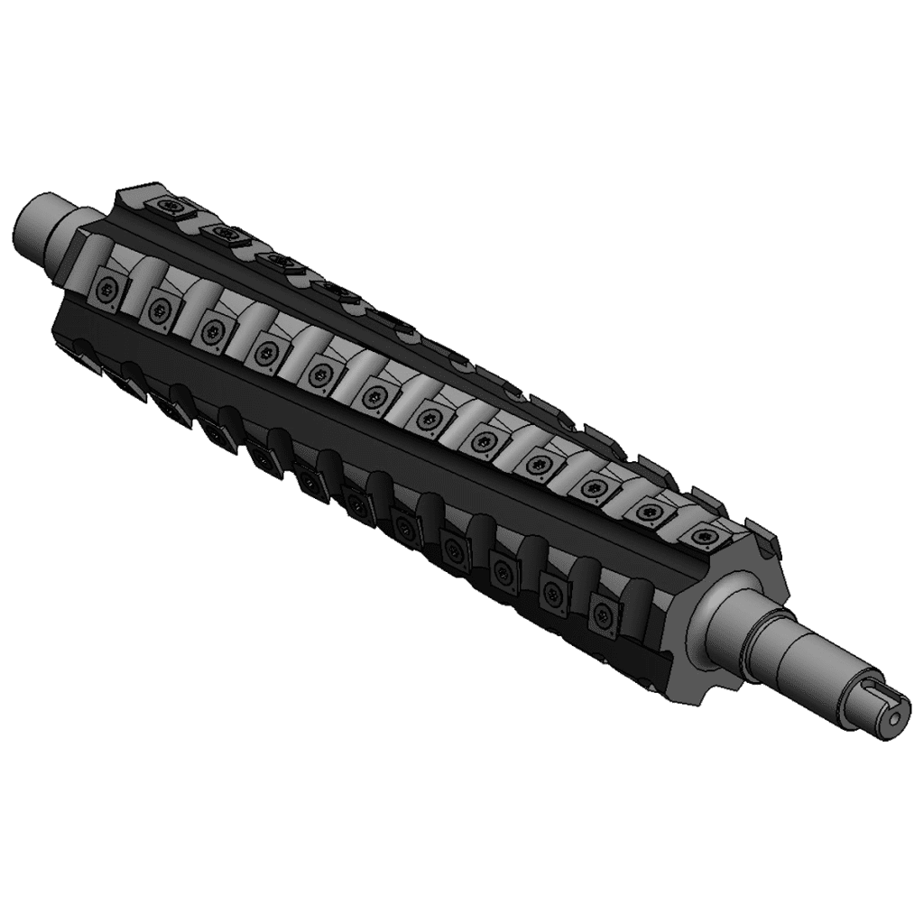 CWI-HC12-02 Stinger 5 Row 12" Carbide Helical Cutterhead (Fits Scorpion 12" Combo)