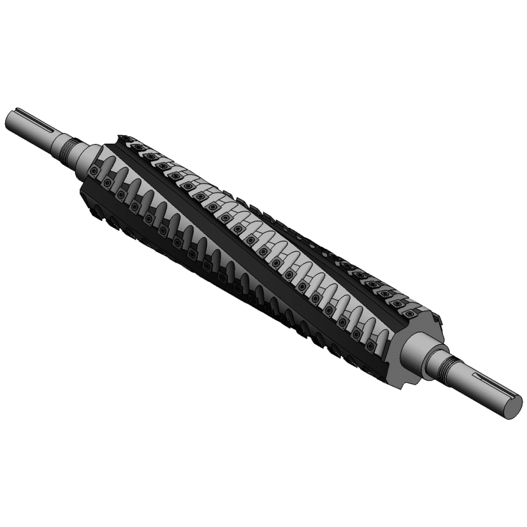 CWI-HC20-02 Stinger 8 Row 20" Carbide Helical Cutterhead (Fits General 330)
