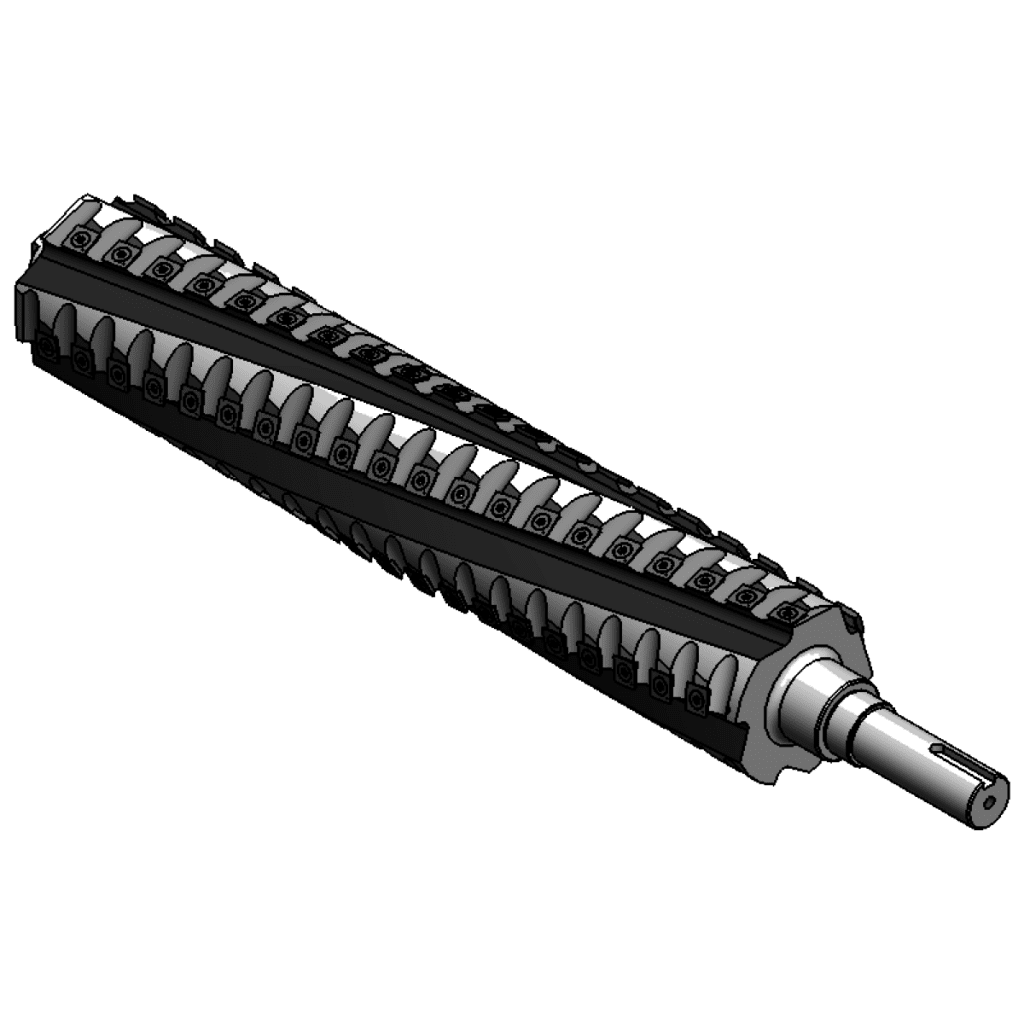 CWI-HC20-03 Stinger 5 Row 20" Carbide Helical Cutterhead (Fits CWI-P0720HC)