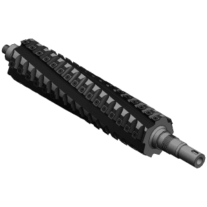 CWI-HC16-06 Stinger 8 Row 16" Carbide Helical Cutterhead (Fits Scorpion CWI-J400HC)